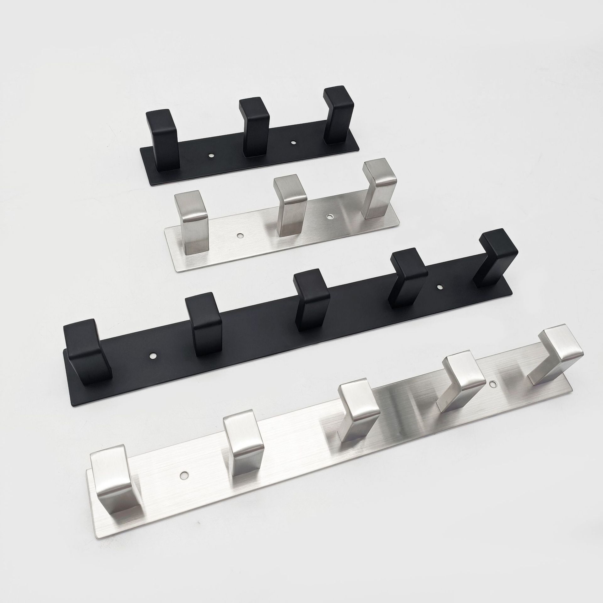 Dylanno Bathroom Self-Adhesive Stainless Steel Robe Hooks 