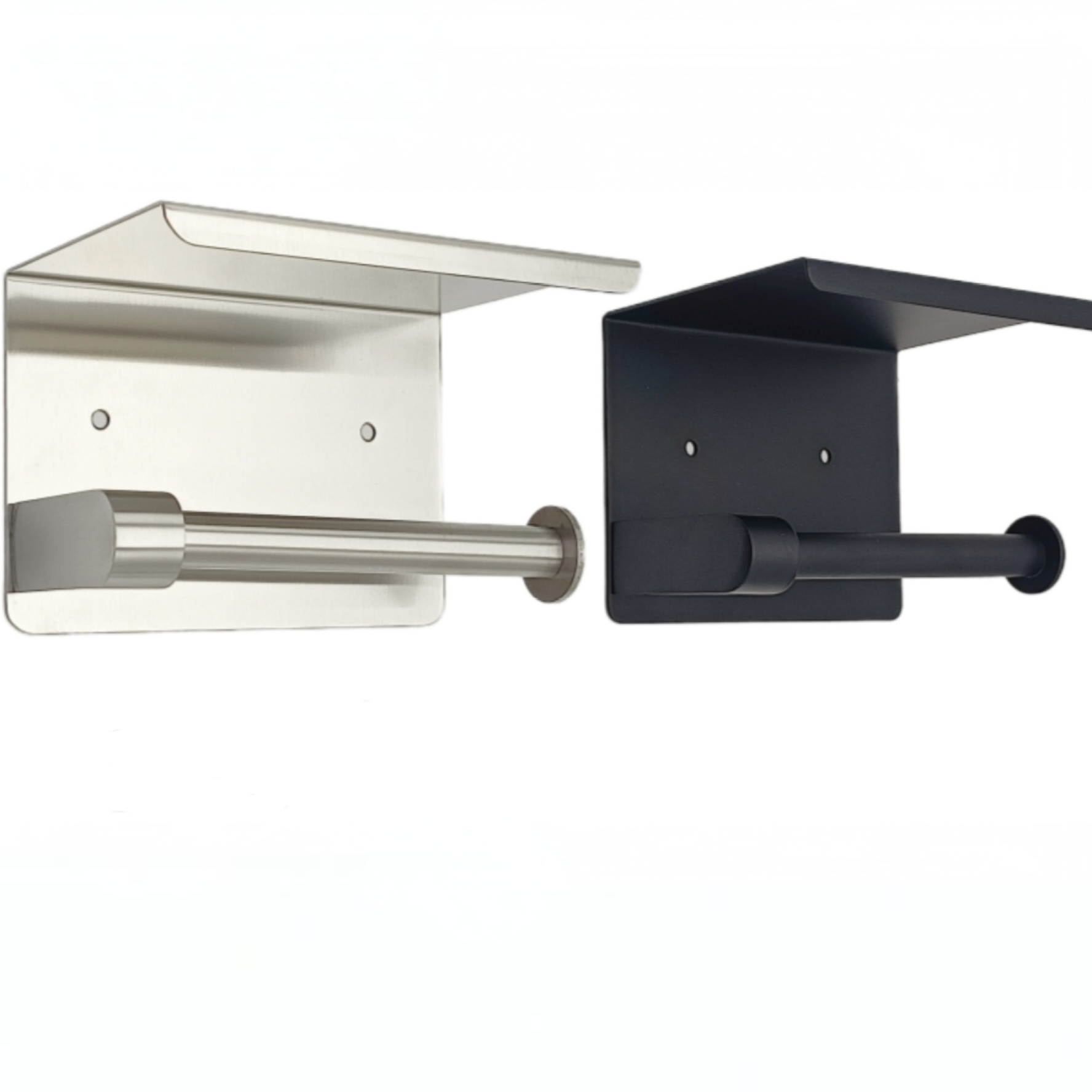 Dylanno Bathroom Self-Adhesive Stainless Steel Toilet Paper Holder